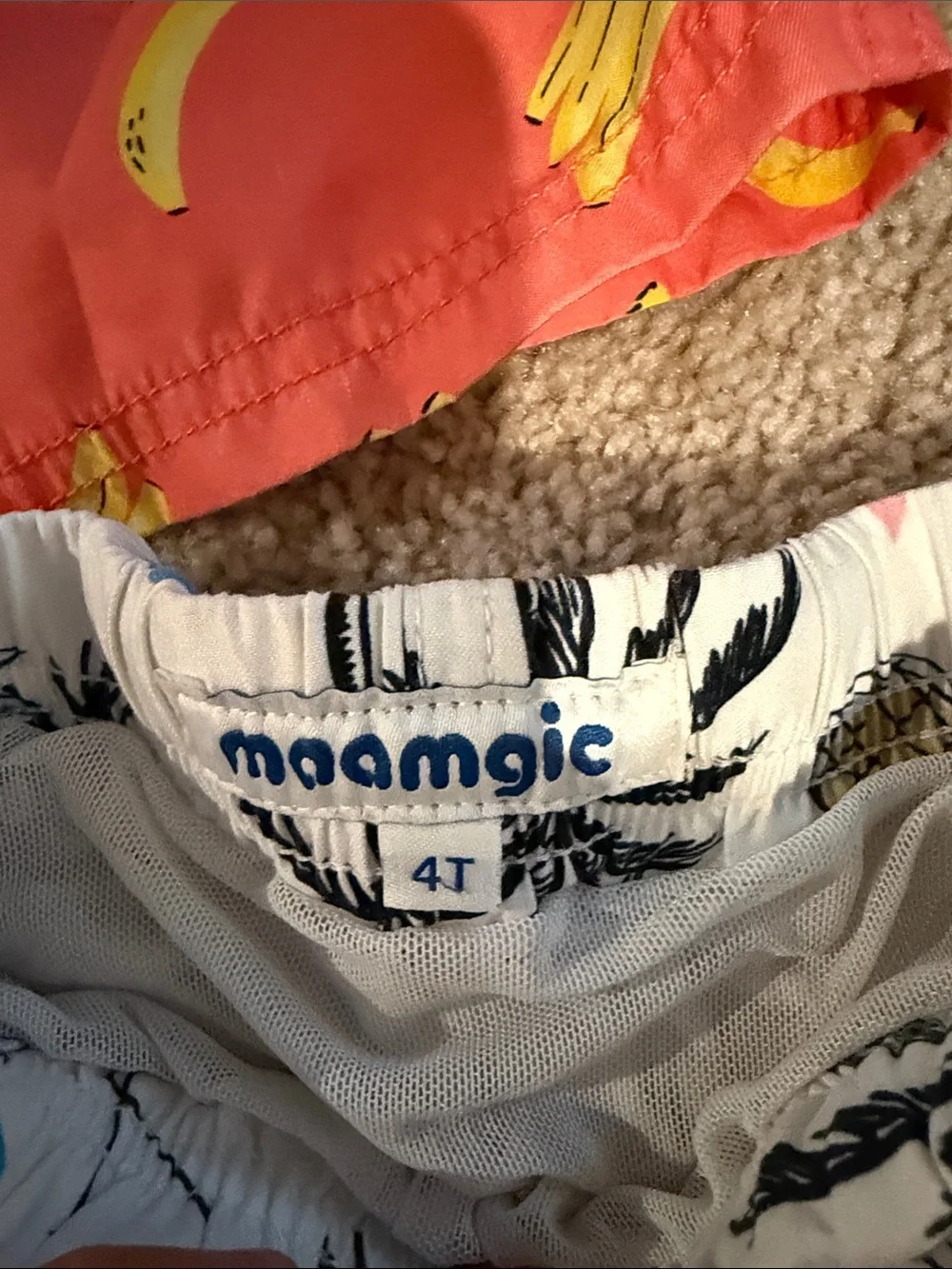 Boy swim trunk bundle 4t